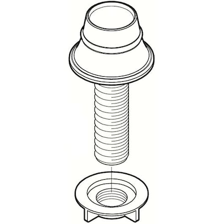 Pfister Pfister S/A Hose Guide/Mnt Light 961-034S